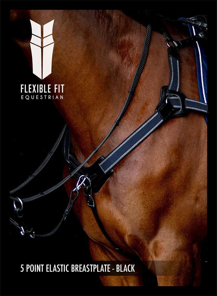 5 Point Elastic Breastplates