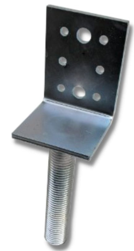 L-Post Plate Beam Support Assembly