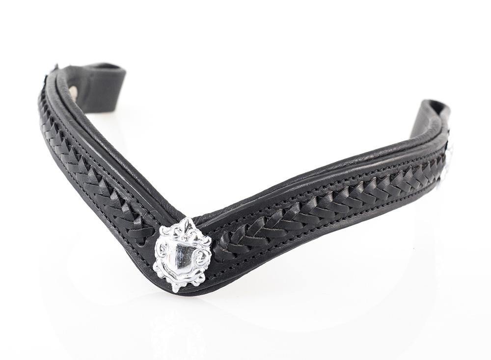 Black Nosebandless Bridle ‘Bliss’