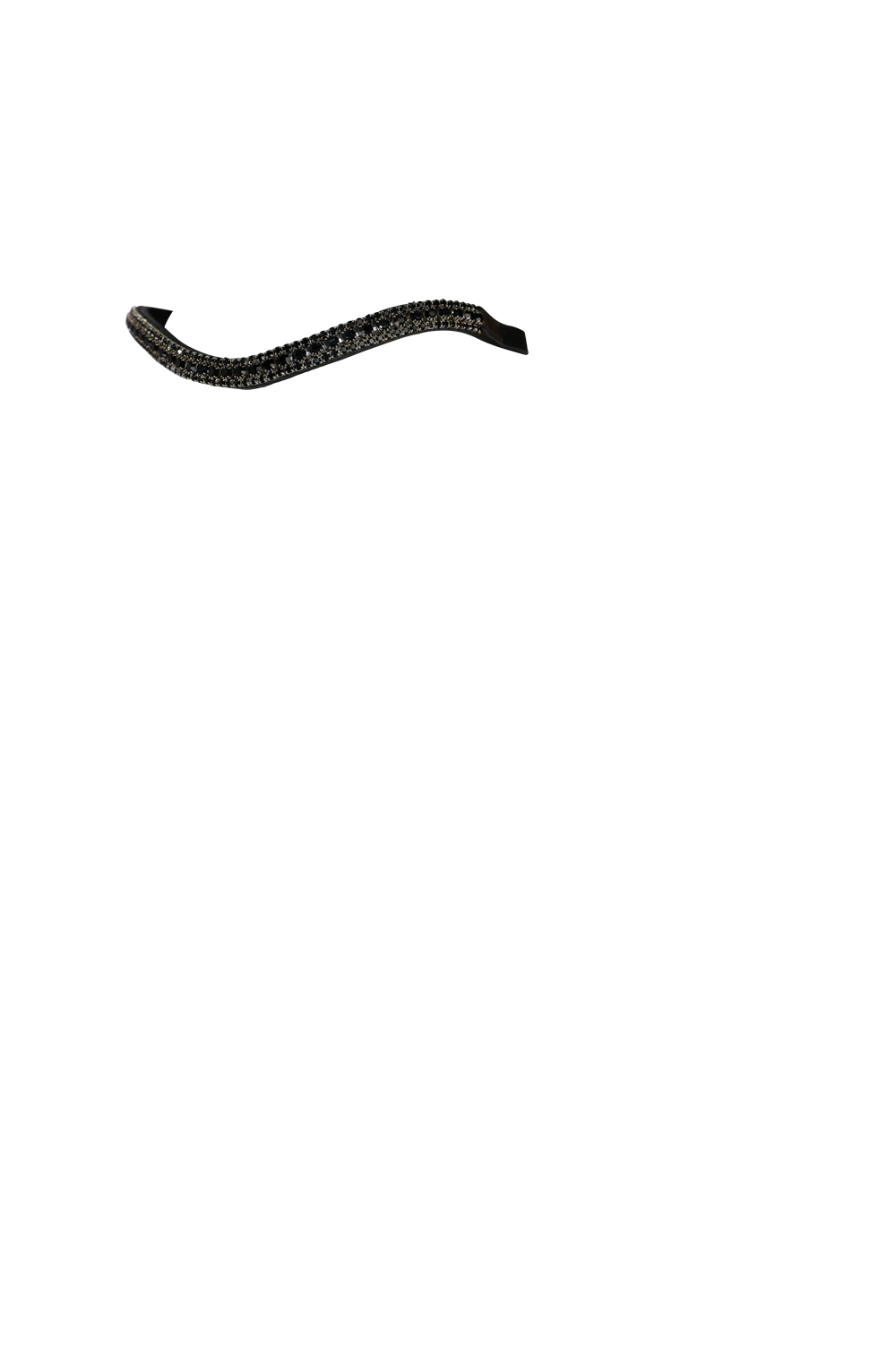 Black on Black Wave – Black Browband