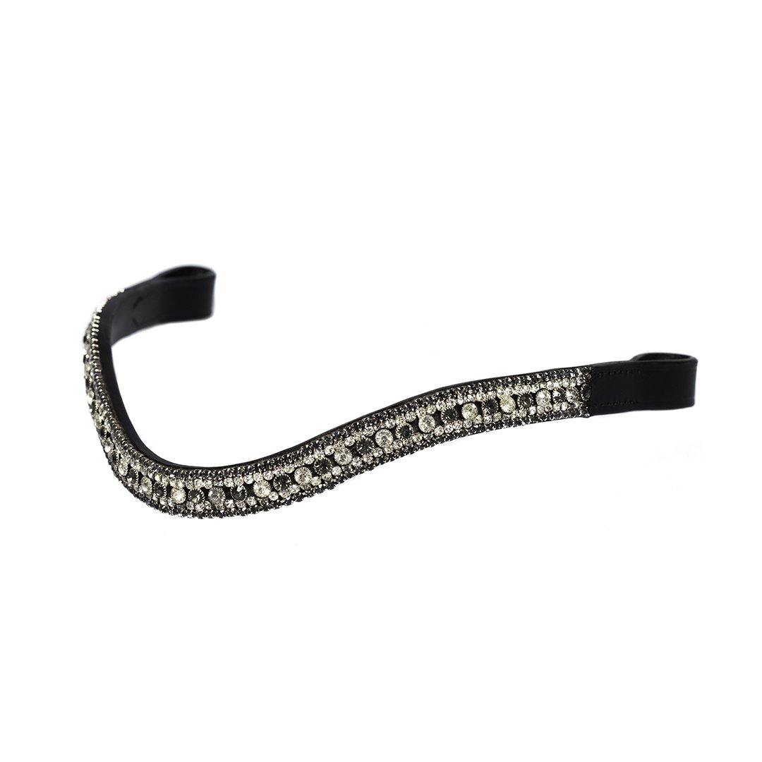 Clear & Grey Princess Wave – Black Browband