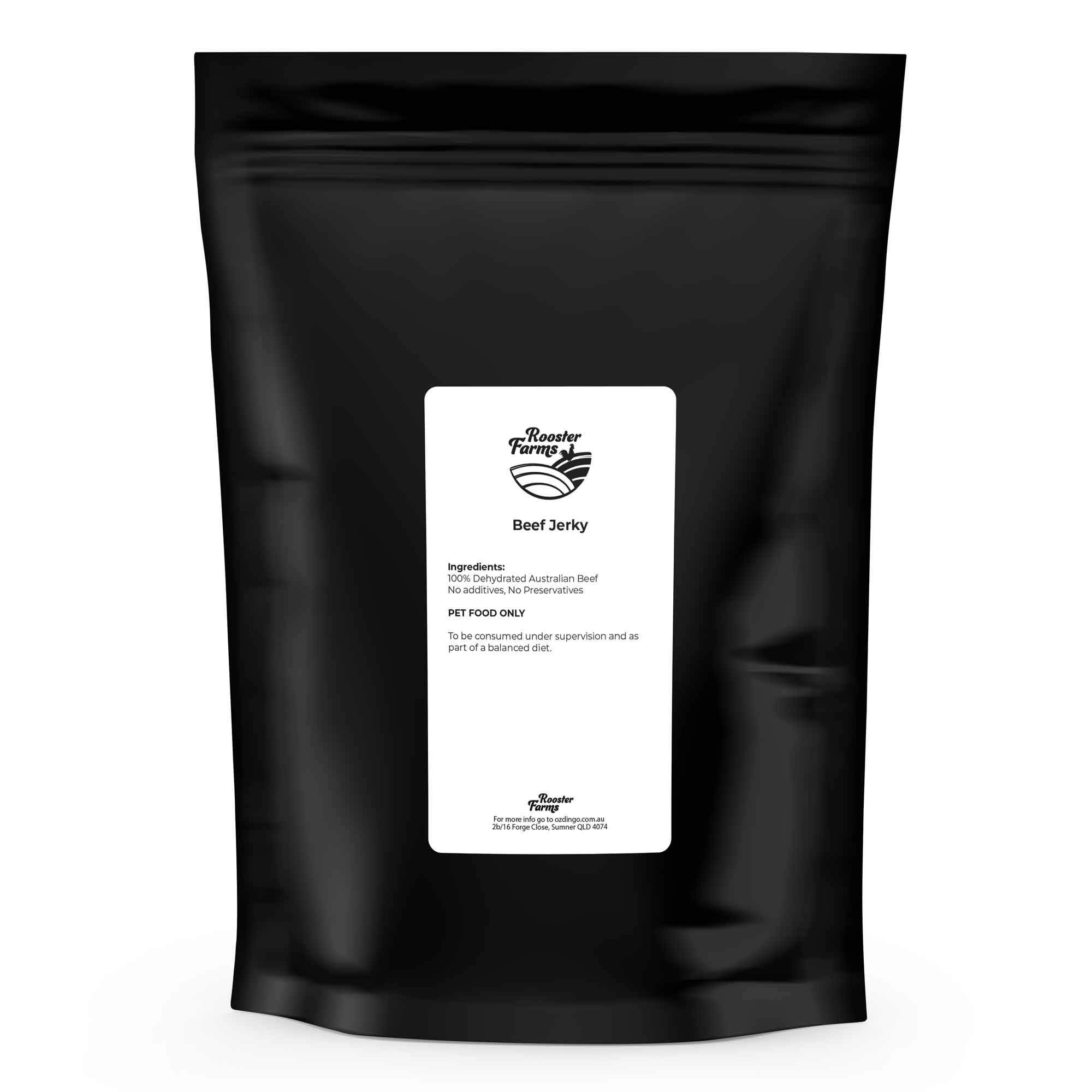 400g Dog Treat Beef Jerky – Dehydrated Australian Healthy Puppy Chew