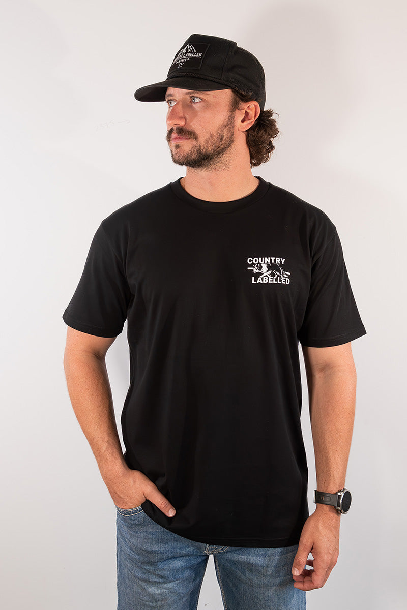 CL T Shirt  – Black – Working Dog