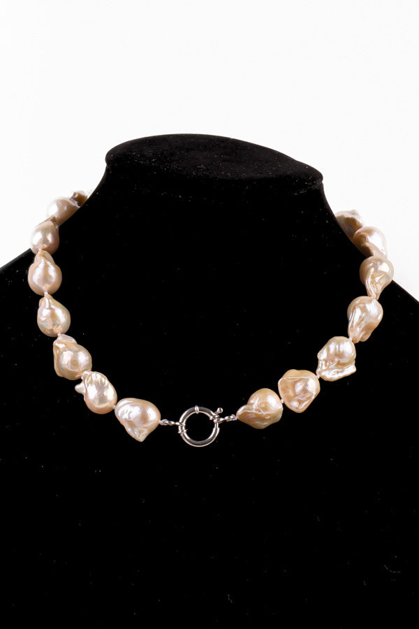 Pearl Necklace – P102 15-16mm 18.5′ Pink