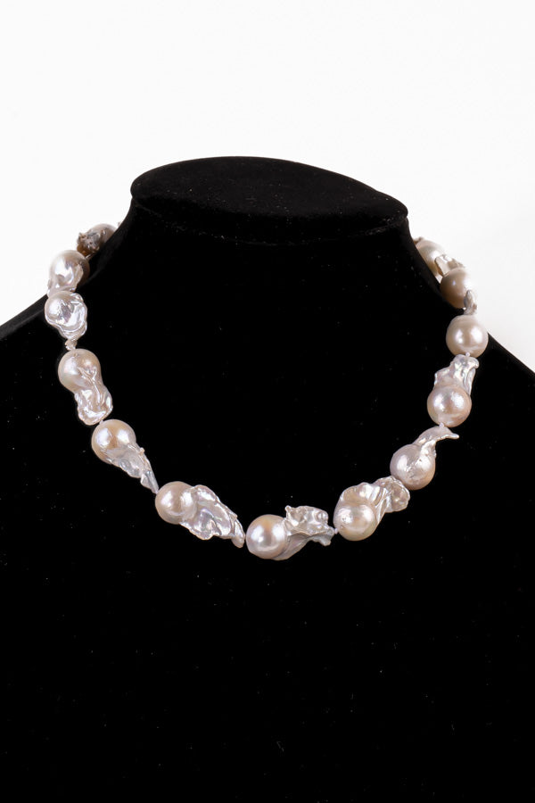 Pearl Necklace – P100 14-15mm 18.5′ Cream