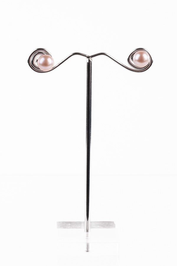 Pearl Studs – P25 7-8mm Pink