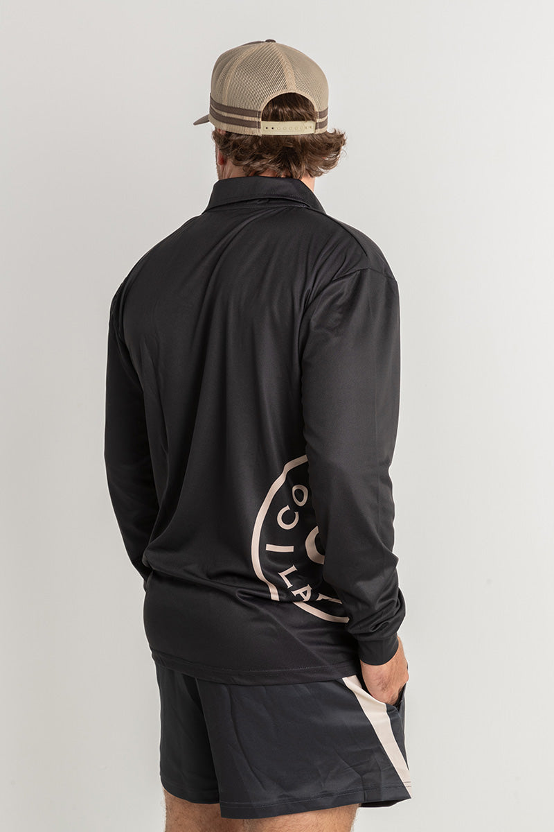 Signature Fishing Shirt – Black & Tan