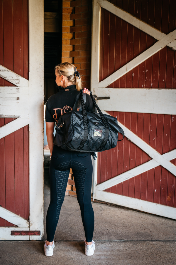 Equestrian Luggage Collection – Duffle Bag Medium Black