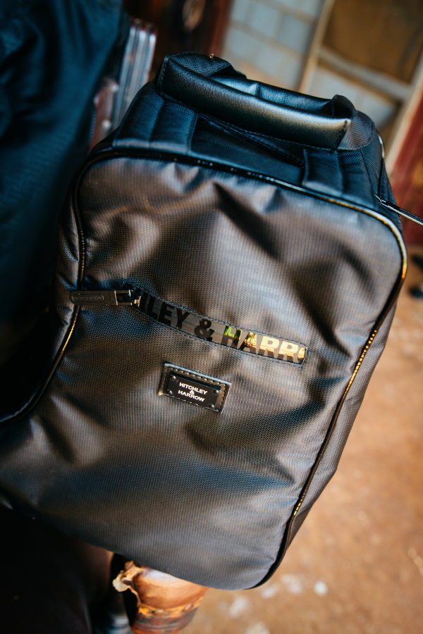 Equestrian Luggage Collection – Short Boot Bag Black
