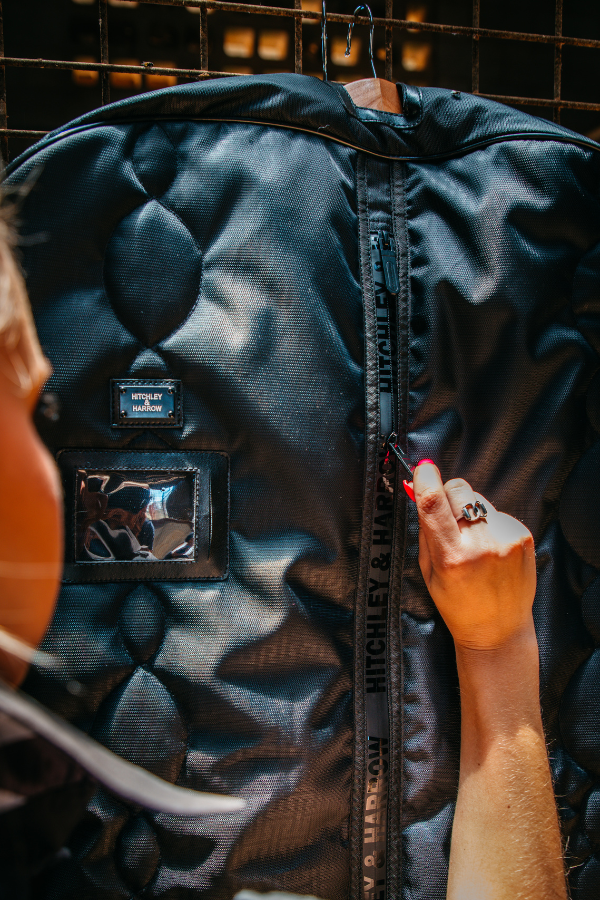 Equestrian Luggage Collection – Jacket Bag Black