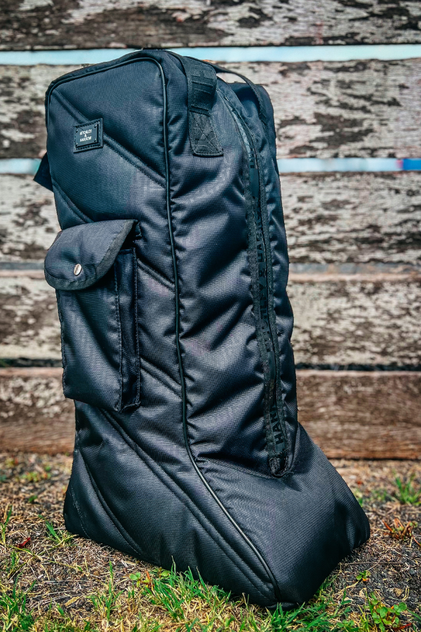 Equestrian Luggage Collection – Long Boot Bag Black