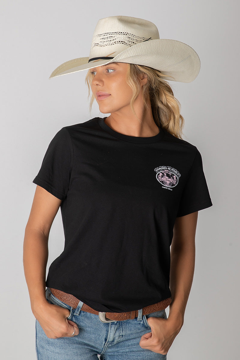 Women’s Acre Chasing Signature CL T Shirt  – Black
