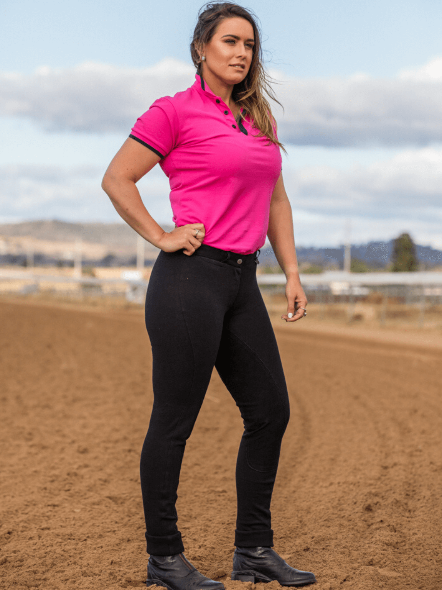 Slicker Sticker Jodhpurs, Suede Seat – Ladies