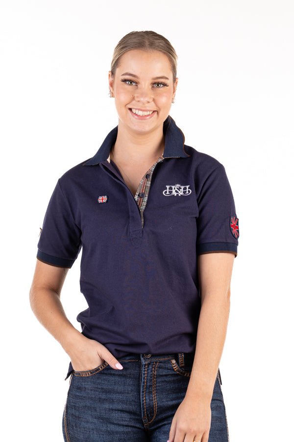 Loose Fit Polo – EL118 Navy Blue