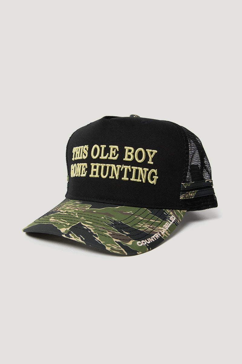 Caps – This Ole Boy Gone Hunting – Black