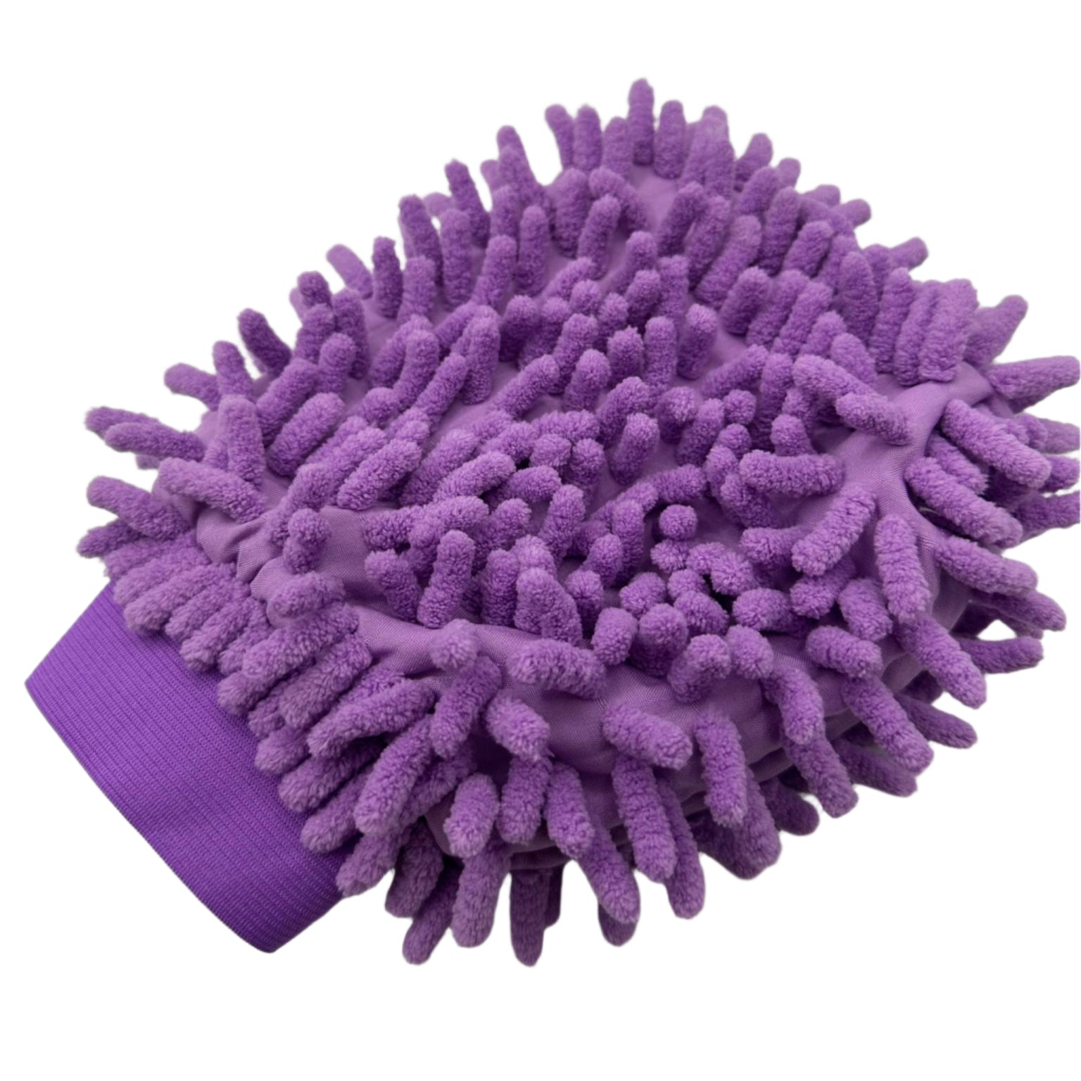 Purple Grooming Mitt