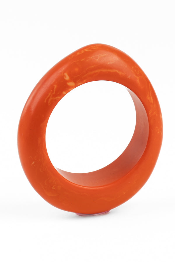 Resin Bangle – RB002 – Orange Popsicle