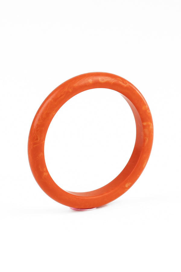 Resin Bangle – RB001 – Orange Popsicle