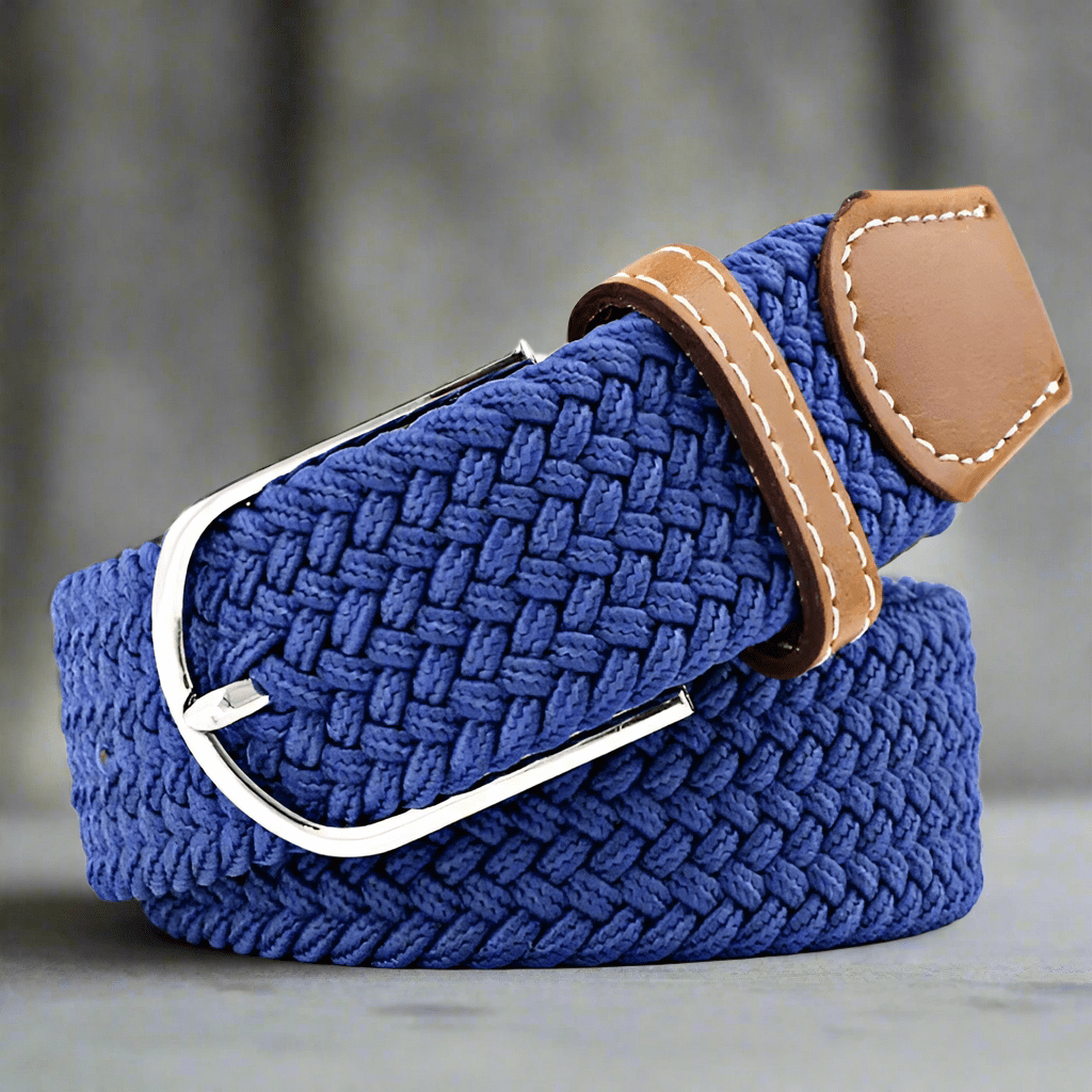 PW Braided Belt – Royal Blue