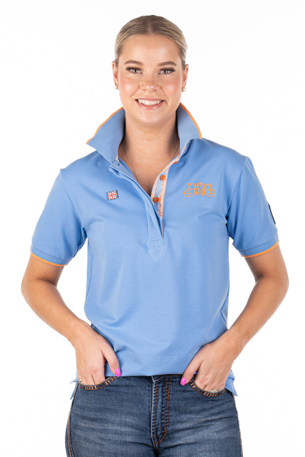 Loose Fit Polo – EL130 – Mid Blue