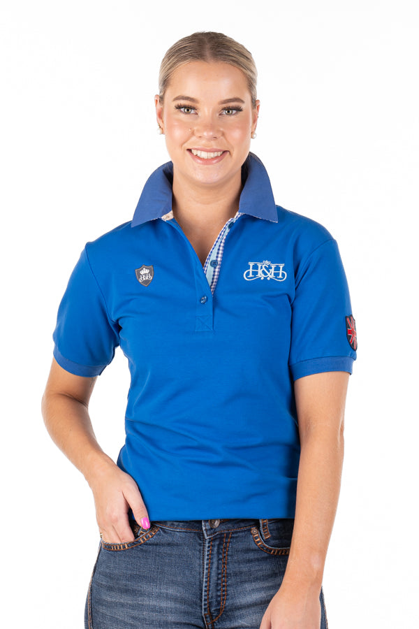 Fitted Polo – E243 – Cobalt Blue