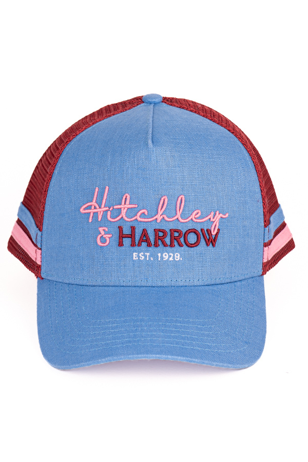 Trucker Cap – Blue, Maroon, & Pink *NEEDS EDITING*