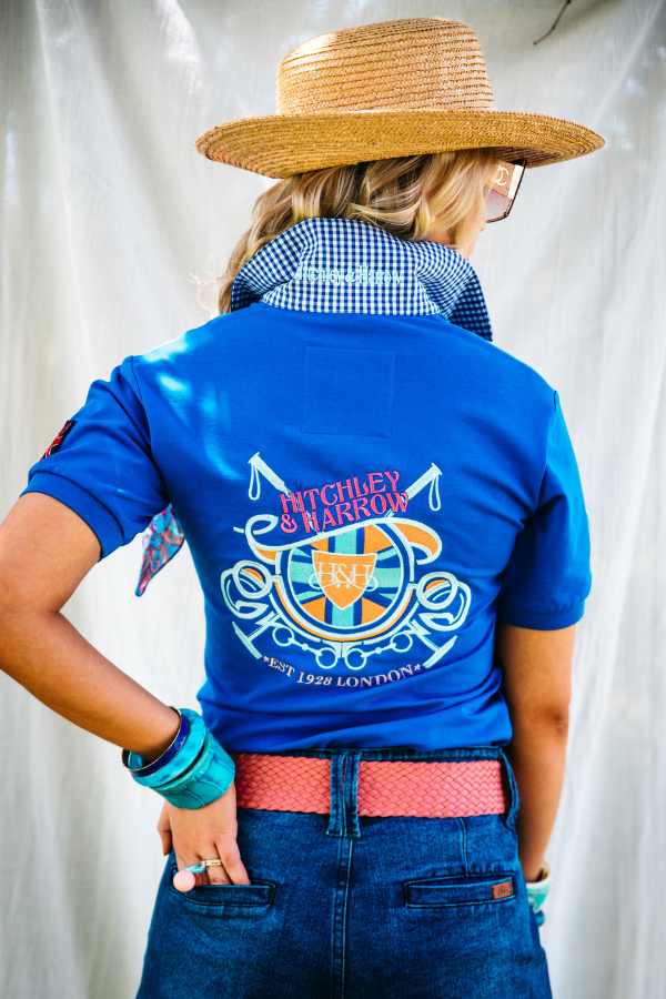 Fitted Polo – E243 – Cobalt Blue