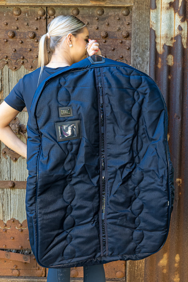 Equestrian Luggage Collection – Jacket Bag Navy