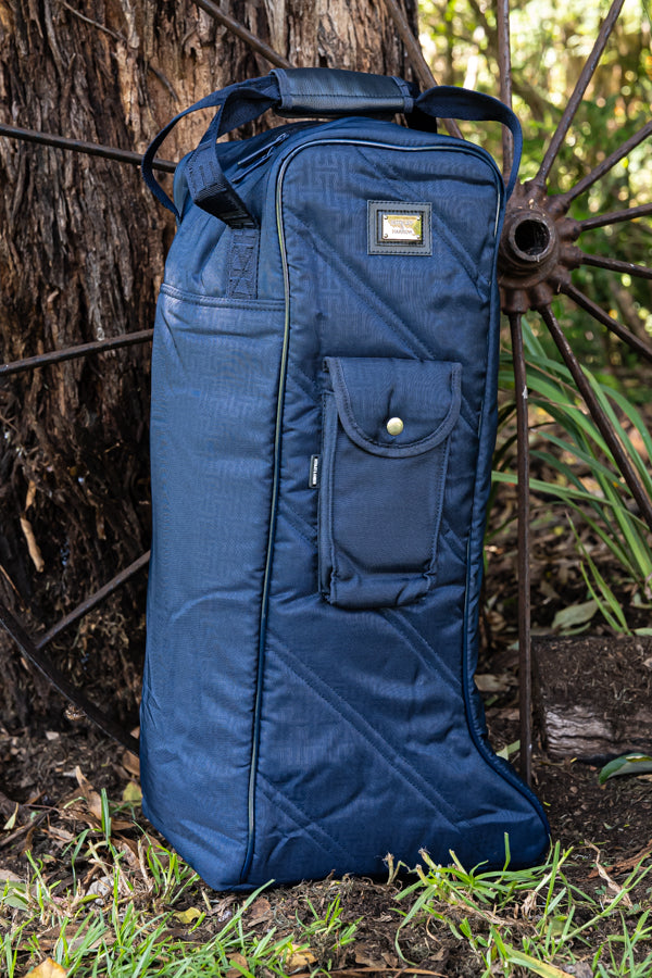 Equestrian Luggage Collection – Long Boot Bag Navy
