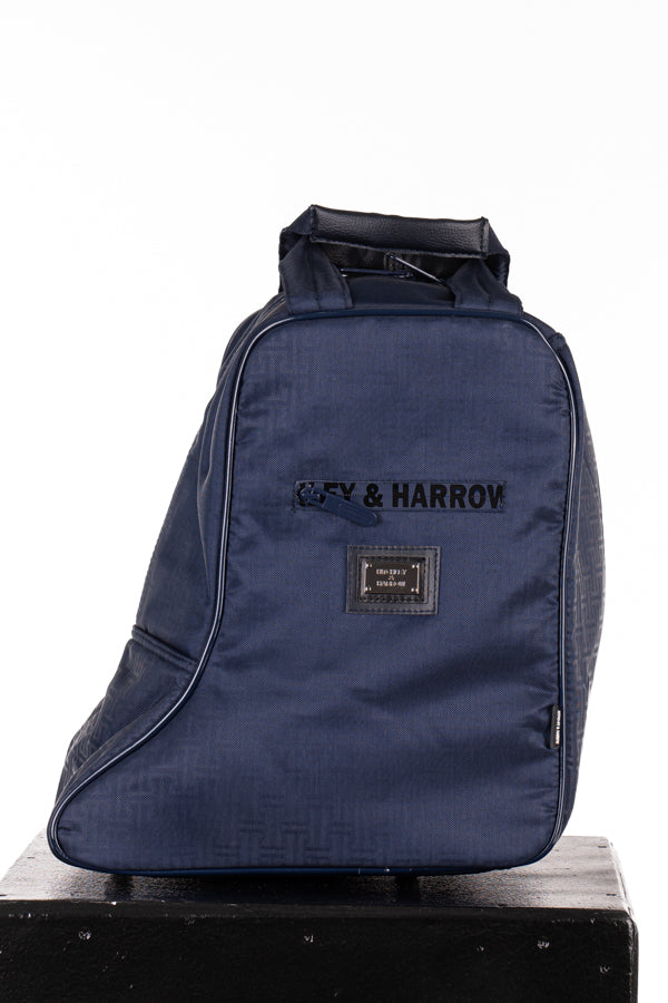 Equestrian Luggage Collection – Short Boot Bag Navy