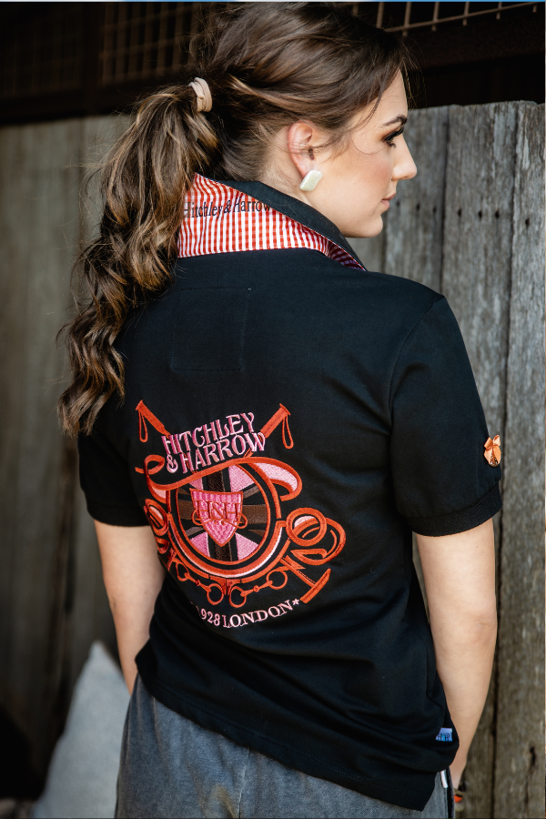 Fitted Polo – E241 – Black