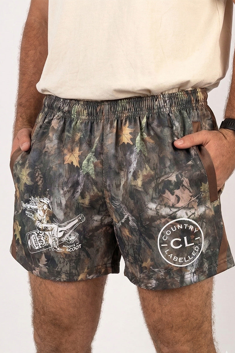 Footy Shorts – Camo