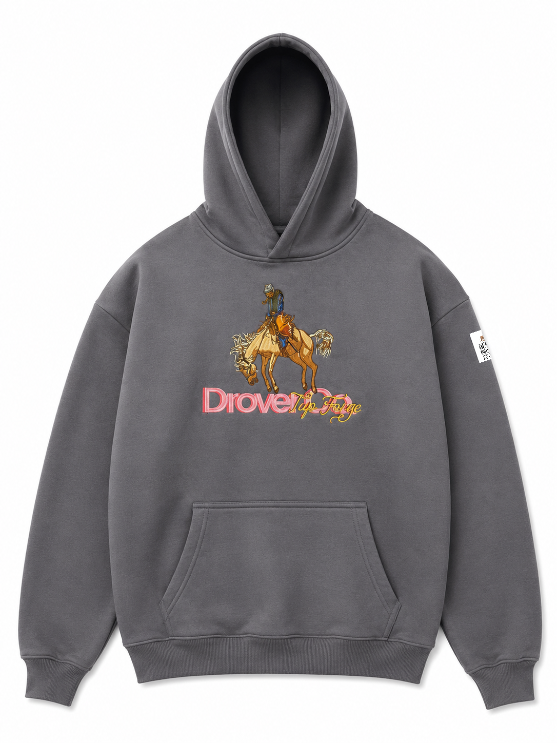 Tup Forge Women’s Ranch Bronc World Champion – Charcoal Hoodie