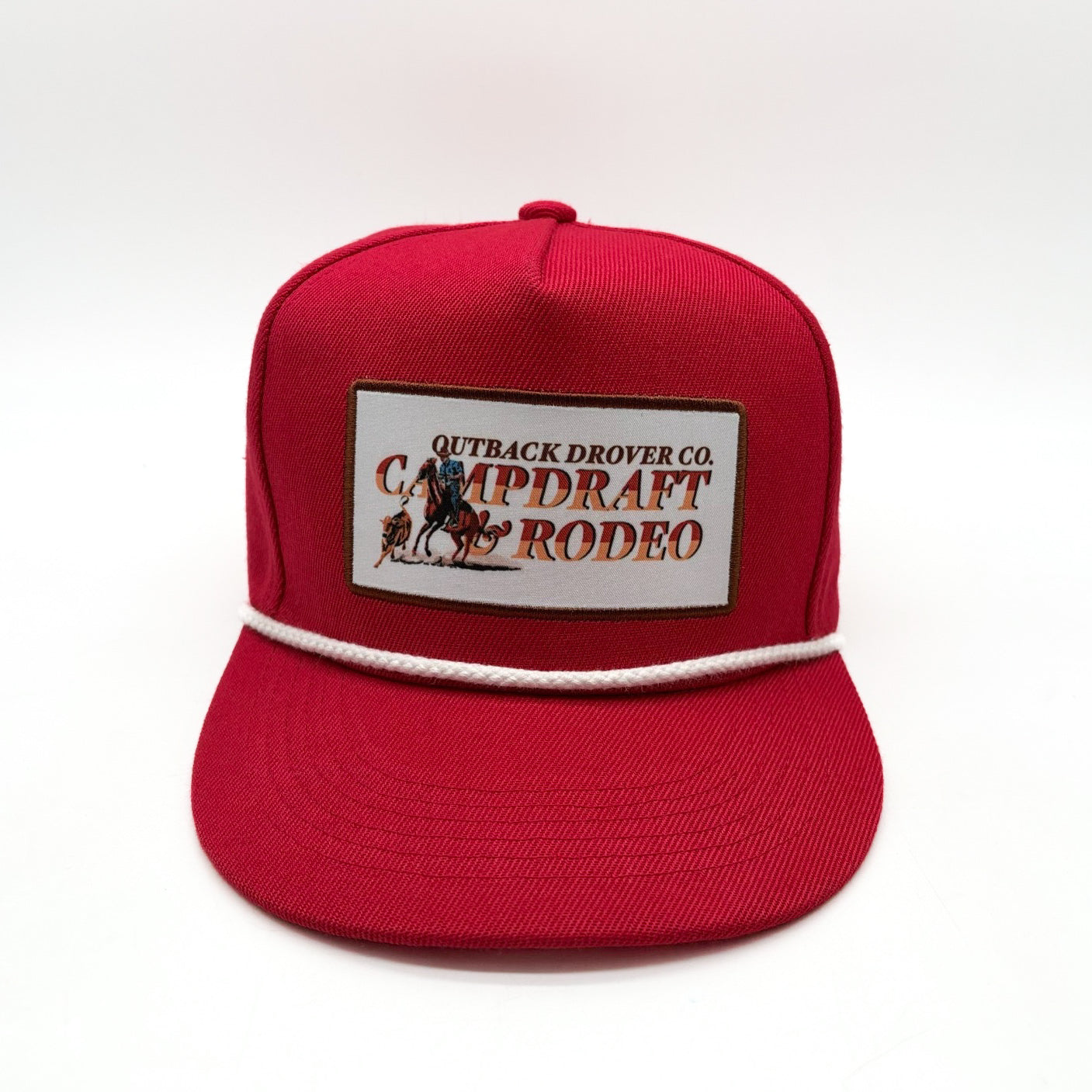 Campdraft & Rodeo Cap – Red