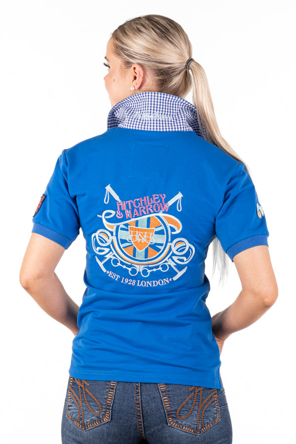 Fitted Polo – E243 – Cobalt Blue