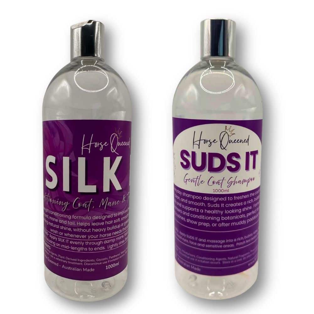 The Wash & Silk Collection &ndash; Horse Grooming Wash Day Bundle