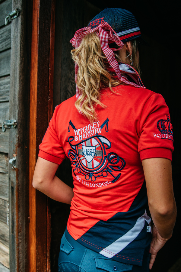 Equestrian Collection – EQ01-8 Red and Navy