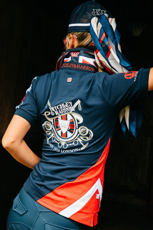 Equestrian Collection – EQ01-9 Navy and Red