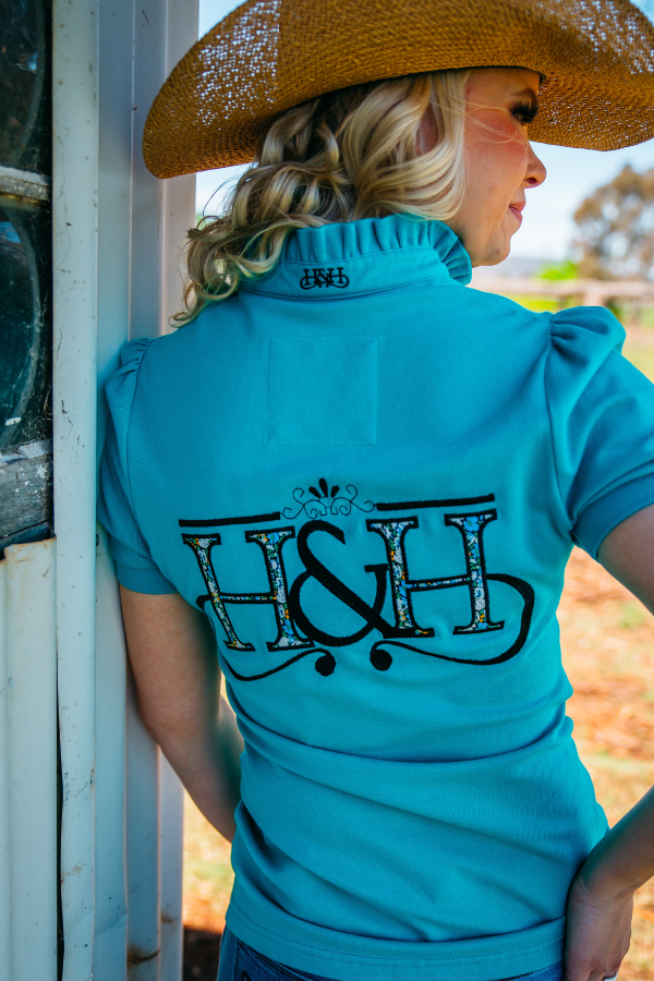 Fitted Polo – E242 – Turquoise