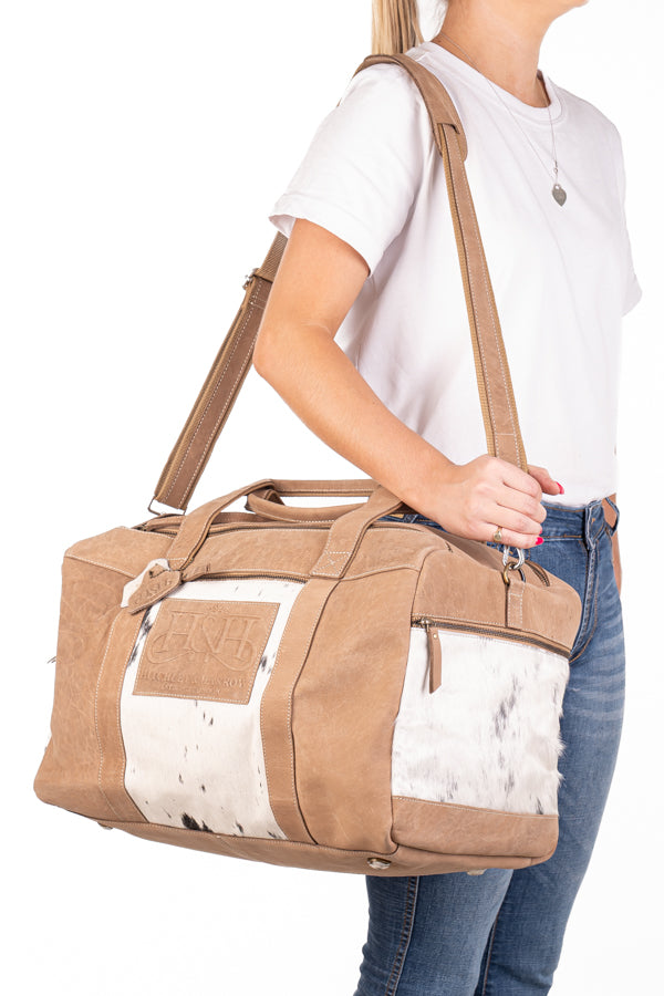 Duffle – Leather & Hide Feature Panels DHL42
