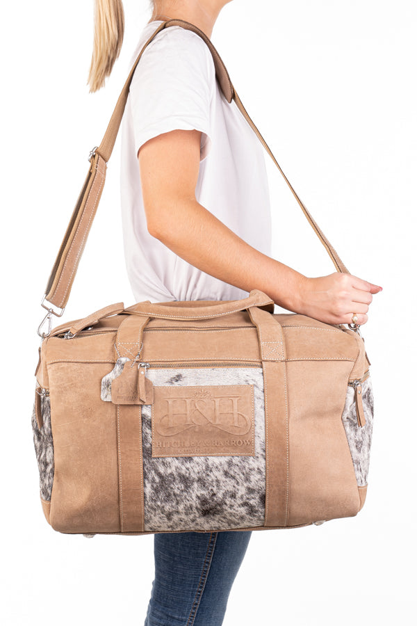 Duffle – Leather & Hide Feature Panels DHL41