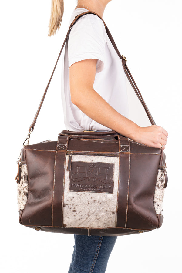 Duffle – Leather & Hide Feature Panels DHL33