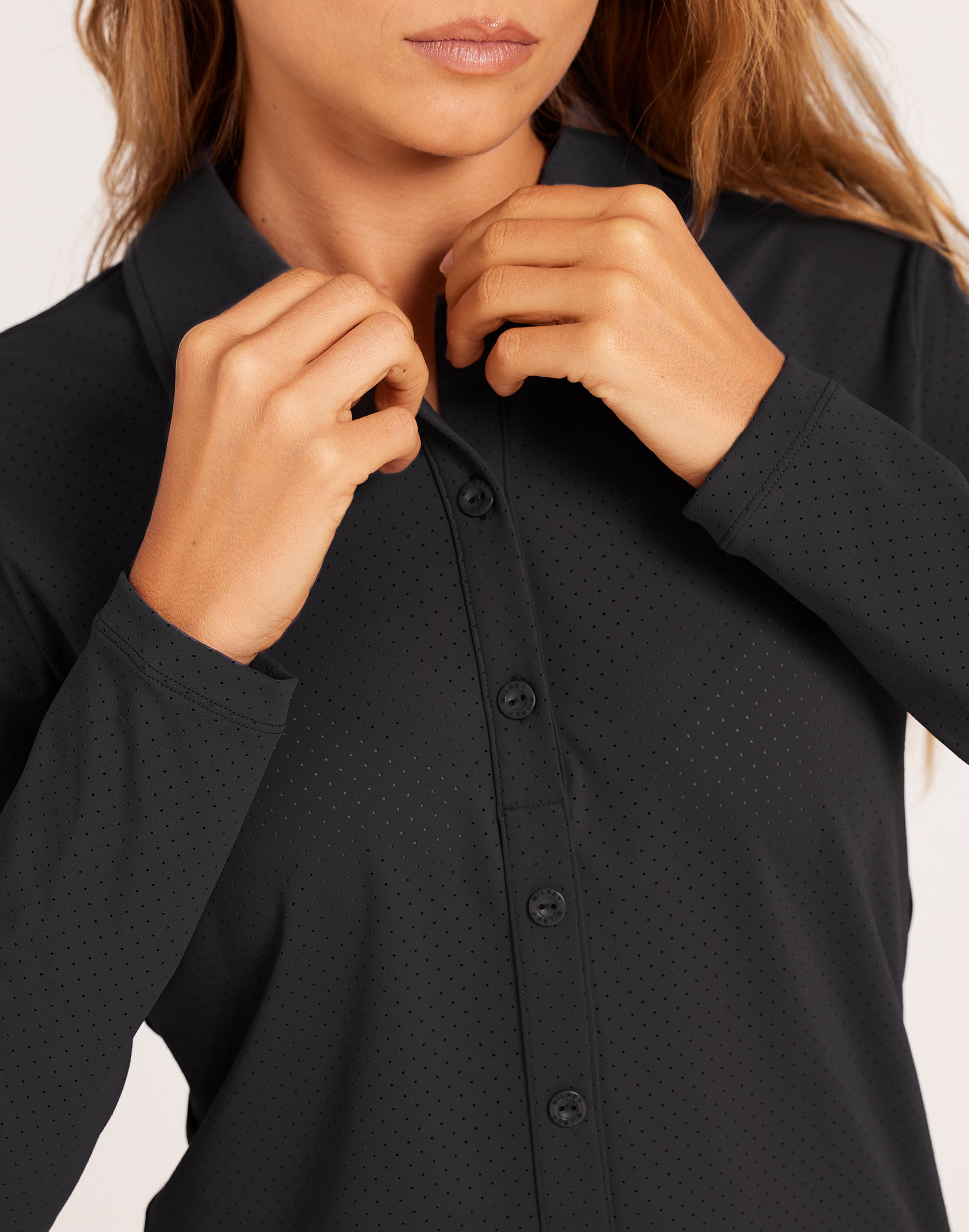 Callie Blouse Long Sleeve – Black